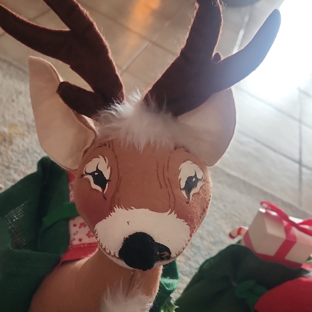 Annalee Brown Reindeer Plush